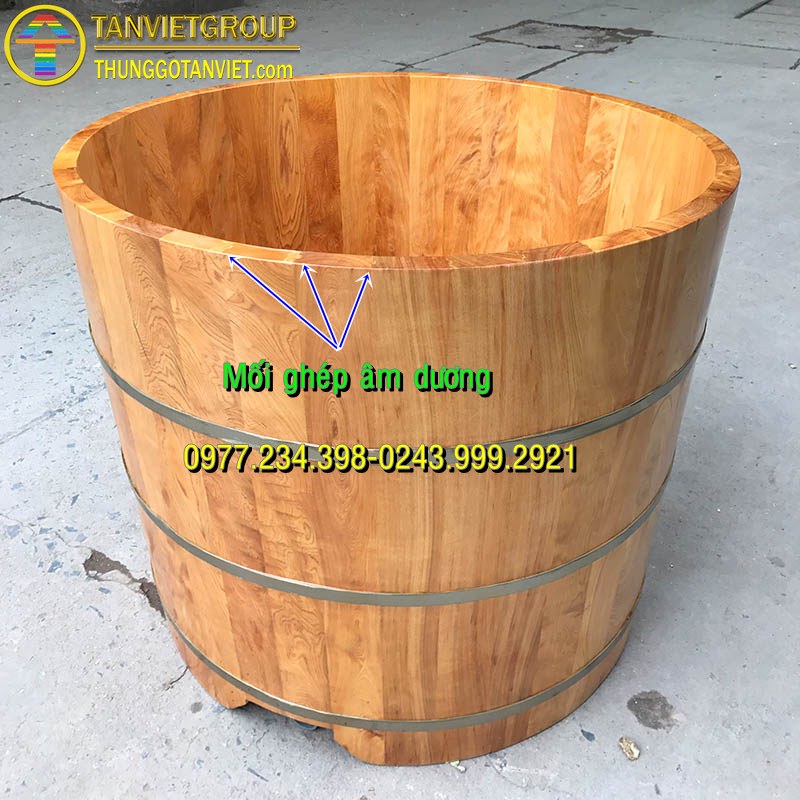 BỒN-TẮM-GỖ-PƠ MU